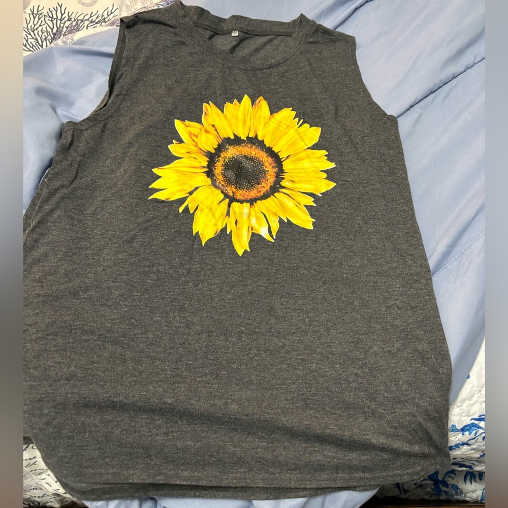 Sunflower t-shirt, gray 2X